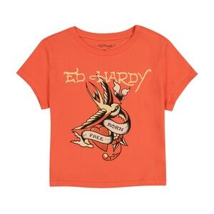 Ed Hardy BORN FREE SWALLOW BABY TEE